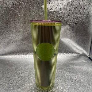 Starbucks Venti Grande Neon Transparent Lime Lilac 24oz